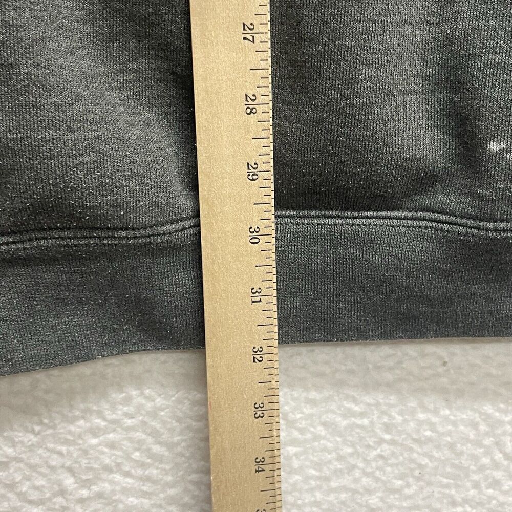 Carhartt Hoodie Mens XL Tall Gray Sweatshirt Midweight Logo Graphic Workwear - Picture 11 of 12